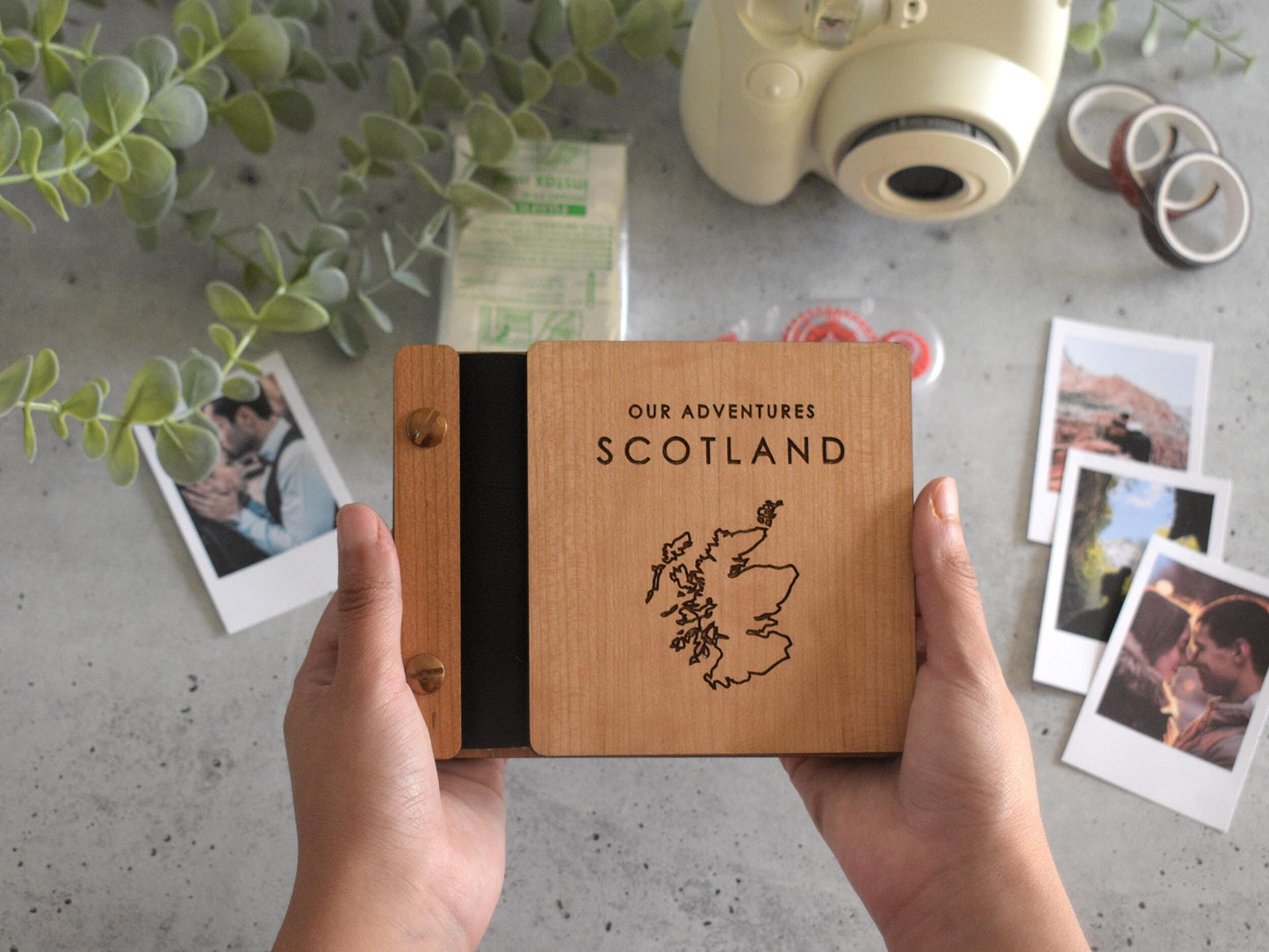 Honeymoon Travel Journal Mini Photo Album