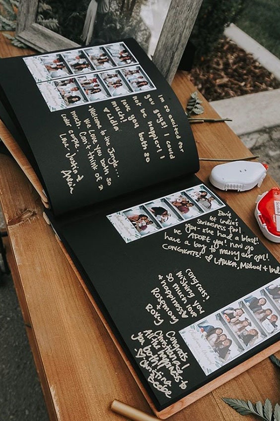 One year down forever to go Anniversary Scrapbook