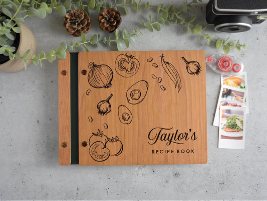 Personalized Recipe Book Binder, Christmas Gift for Mom, Custom Cookbook, Birthday Gift For Mom, Mother Family Cookbook Baking Gifts for Her