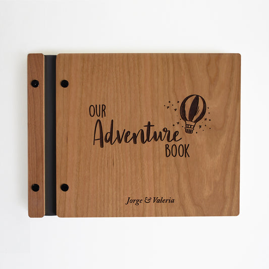 Our Adventure Book with Hot Air Balloon